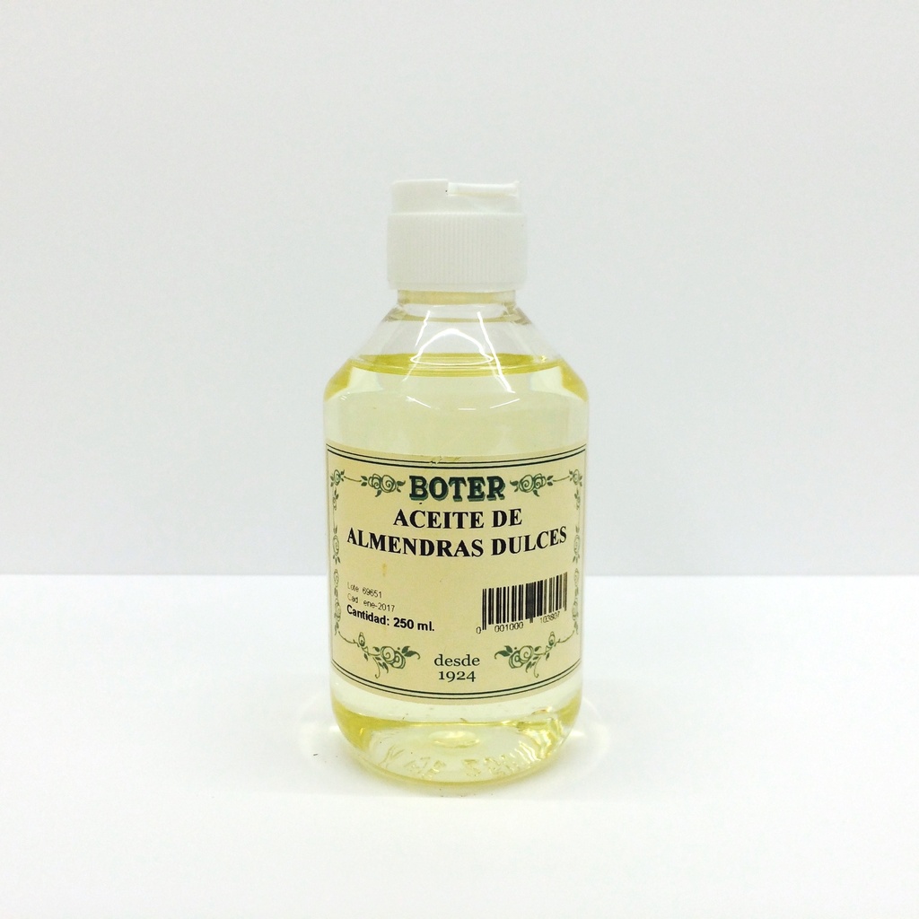 ACEITE BASE DE ALMENDRAS DULCES BOTER