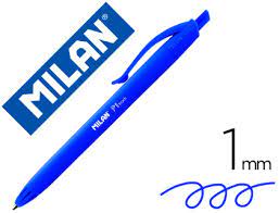 BOLIGRAFO MILAN P1 TOUCH AZUL 1mm