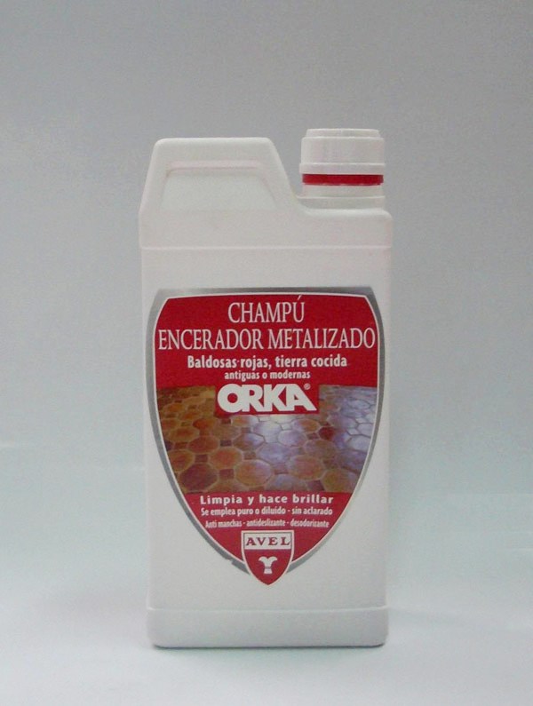 CHAMPU ENCERADOR BALDOSA ROJA 1 LT.