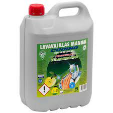 CODINA LAVAVAJILLAS A MANO ANTIBACT. MANZANA  5LT.