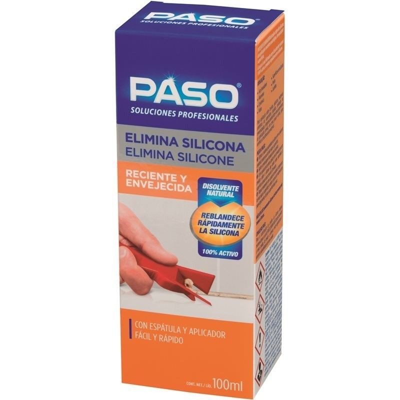 ELIMINA SILICONA PROFESIONAL 100 ML PASO