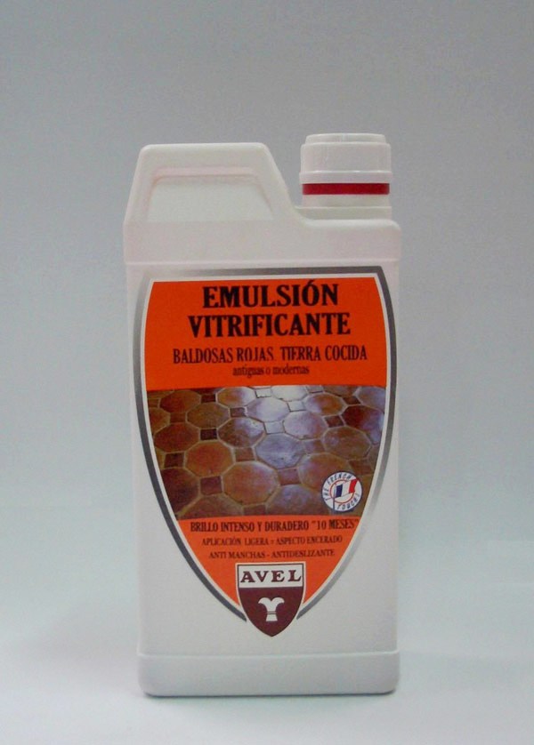 EMULSION VITRIFICANTE BALDOSA ROJA 1LT.