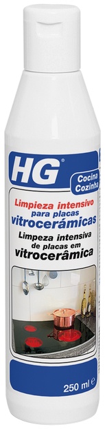 HG LIMPIADOR INTENSIVO PARA VITROCERÁMICA 250 ML.