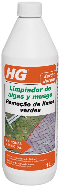 HG LIMPIADOR DE ALGAS Y MUSGO