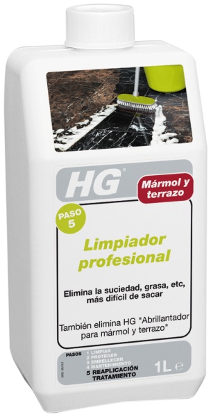 LIMPIADOR PROFESIONAL MARMOL HG 1 LT.