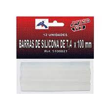 RECAMBIO SILICONA TRANS. 7,4x100mm pack 12 unit.