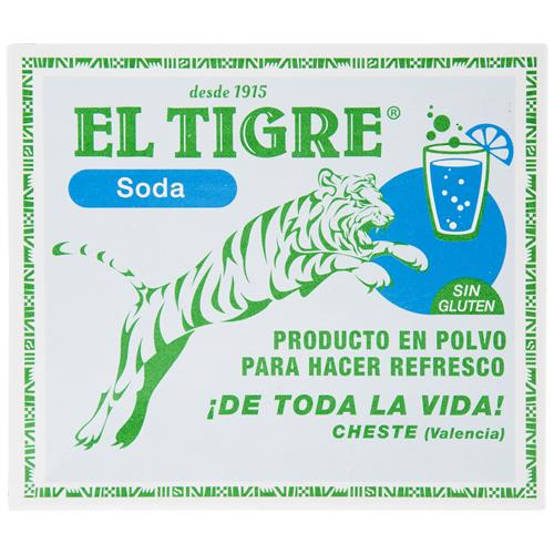 SODA GASIFICANTE EL TIGRE SIN ENDULZADA REPOSTERIA