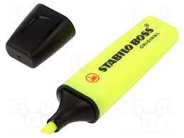 STABILO BOSS FLUOR. AMARILLO