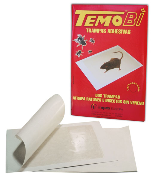 TEMOBI TRAMPA AHDESIVA (PACK 2 UNID.)