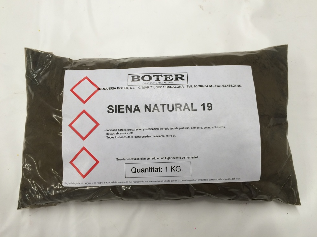 TIERRA SIENA NATURAL 19 BOTER