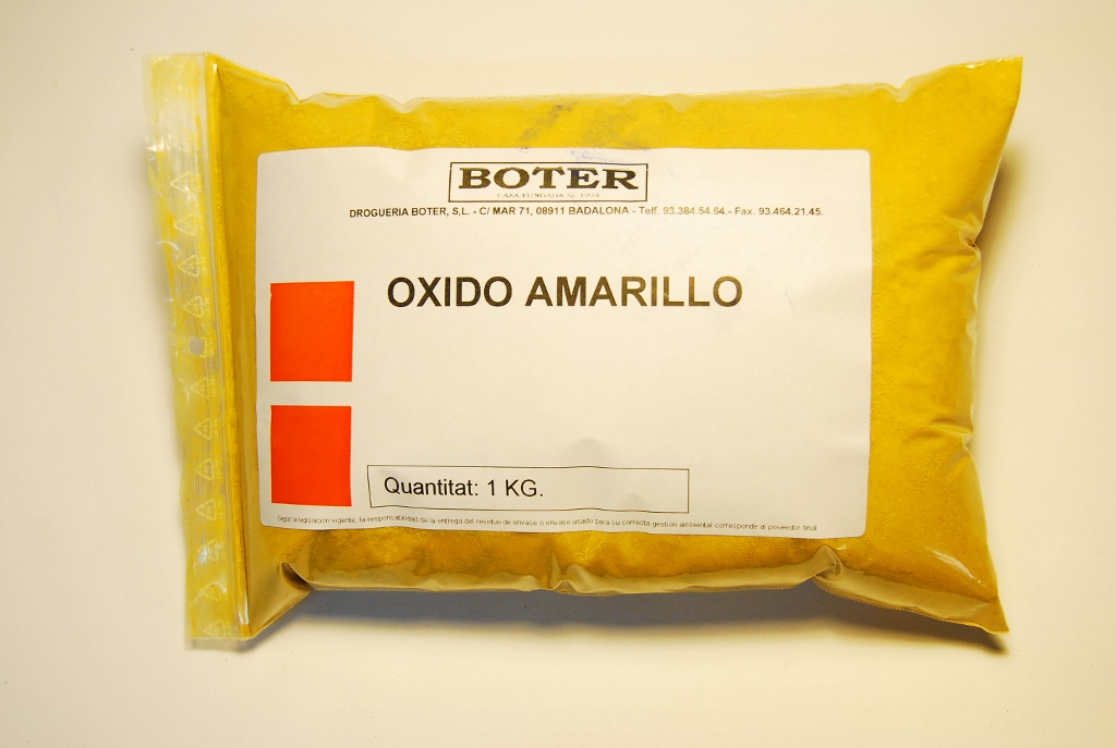 ÓXIDO AMARILLO BAYER (TIERRA) BOTER