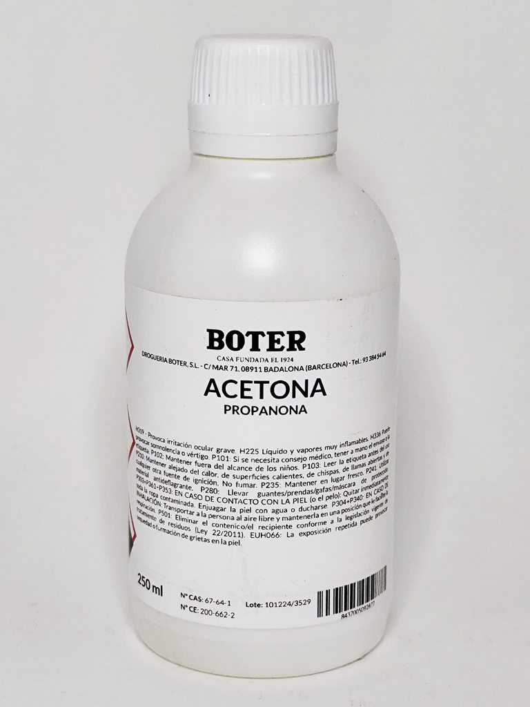 ACETONA INDUSTRIAL BOTER