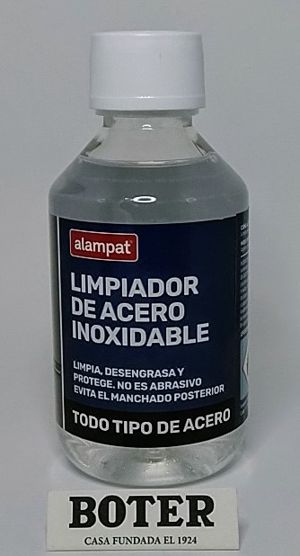 LIMPIADOR DE ACERO INOXIDABLE