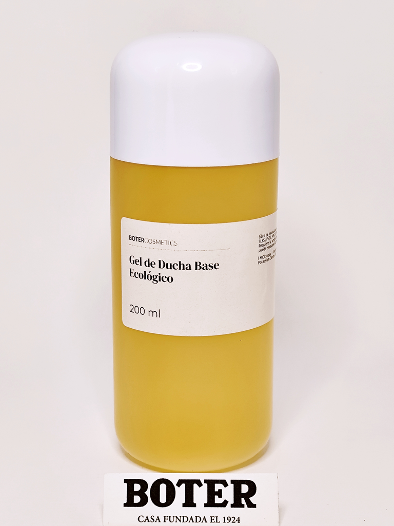 GEL DE DUCHA BASE ORGÁNICO BOTER