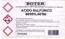 ÁCIDO SULFÚRICO 98/99 %, 66‡ BE BOTER