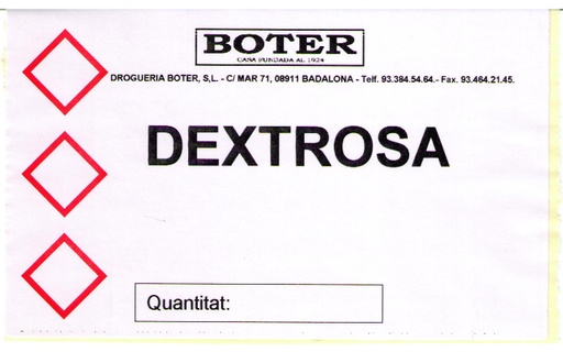 DEXTROSA ALIMENTARIA EN POLVO BOTER