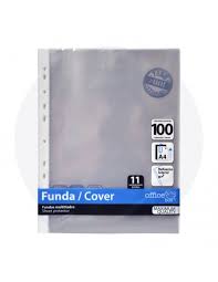 [46861] FUNDAS MULTITALADRO A4 M OFFICE BOX