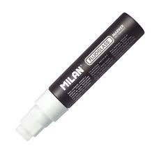 [8411574064657] Rotulador FLUOGLASS MARKER BLANCO 15mm MILAN