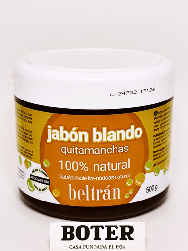 [043619] BELTRÁN JABÓN BLANDO POTASICO TARRO 500 G